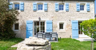 Résidence Logis de la Ferme de Port Punay - Patio