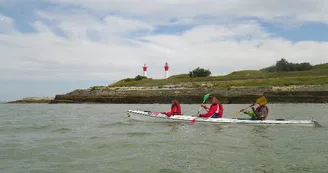Balade de 2h en kayak de mer au coeur d'un grand site de France Balade de 2h en kayak de mer au coeur d'un grand site de France