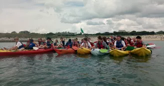 Balade de 2h en kayak de mer au coeur d'un grand site de France Balade de 2h en kayak de mer au coeur d'un grand site de France