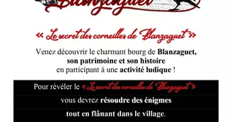 Découverte ludique et culturelle de Blanzaguet : Le secret des corneilles de Blanzaguet Découverte ludique et culturelle de Blanzaguet : Le secret des corneilles de Blanzaguet