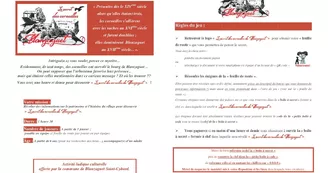 Découverte ludique et culturelle de Blanzaguet : Le secret des corneilles de Blanzaguet Découverte ludique et culturelle de Blanzaguet : Le secret des corneilles de Blanzaguet