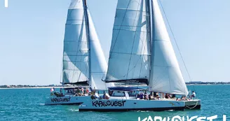 Matinée découverte en catamaran à voile - Kapalouest Matinée découverte en catamaran à voile - Kapalouest
