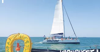Matinée découverte en catamaran à voile - Kapalouest Matinée découverte en catamaran à voile - Kapalouest