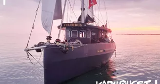 Croisière sur le maxi voilier d'expédition Colombus- Kapalouest Croisière sur le maxi voilier d'expédition Colombus- Kapalouest