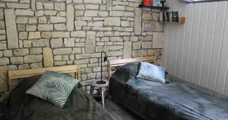 Dortoir 3 pers. - Camping Le Buron Dortoir 3 pers. - Camping Le Buron