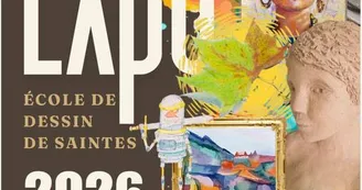 Exposition de l'école de dessin de Saintes