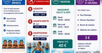 Cours de natation et Aquaforme