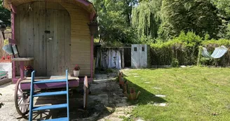 Séjour au vert dans une roulotte en Charente Maritime