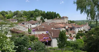 Vue sur Aubeterre Vue sur Aubeterre