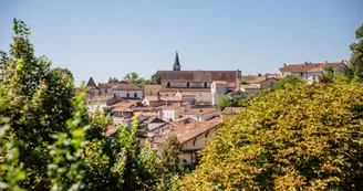 Vue sur Aubeterre Vue sur Aubeterre