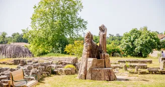 Le jardin et sculpture Le jardin et sculpture