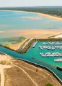Vue aérienne Port du Douhet