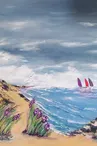 Mer et Coquelicots