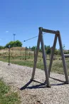 Aire de pique-nique et parcours obstacles